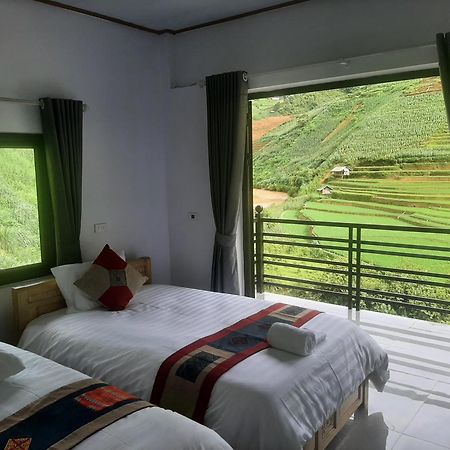 Dong Suoi H'Mong Homestay & Bungalow - Trek & Vegetarian Food Mu Cang Chai 外观 照片