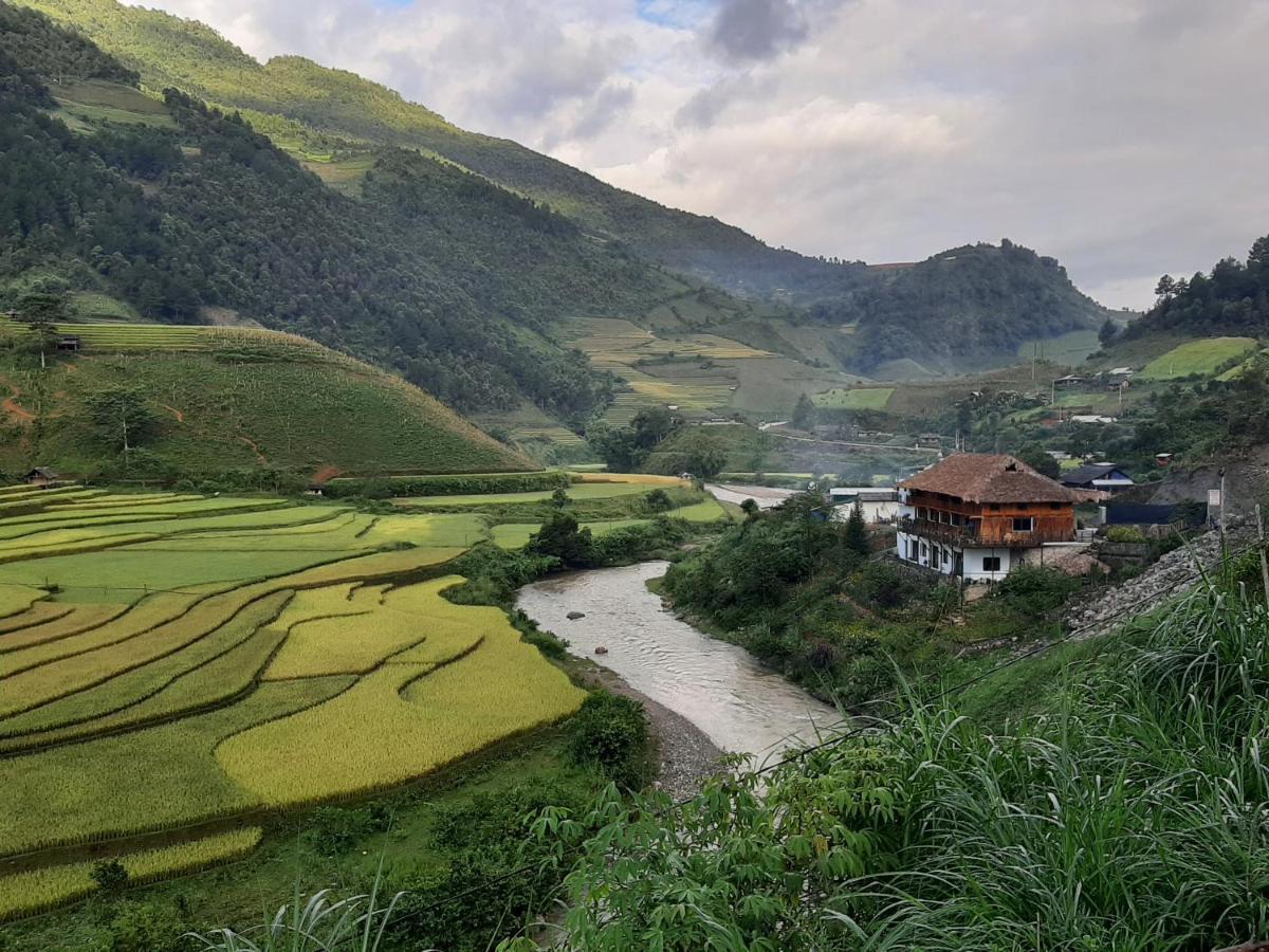Dong Suoi H'Mong Homestay & Bungalow - Trek & Vegetarian Food Mu Cang Chai 外观 照片