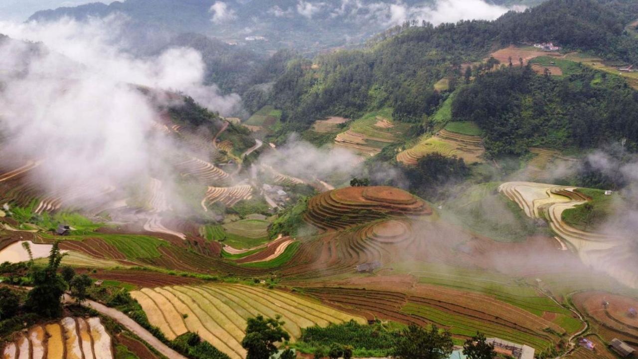Dong Suoi H'Mong Homestay & Bungalow - Trek & Vegetarian Food Mu Cang Chai 外观 照片