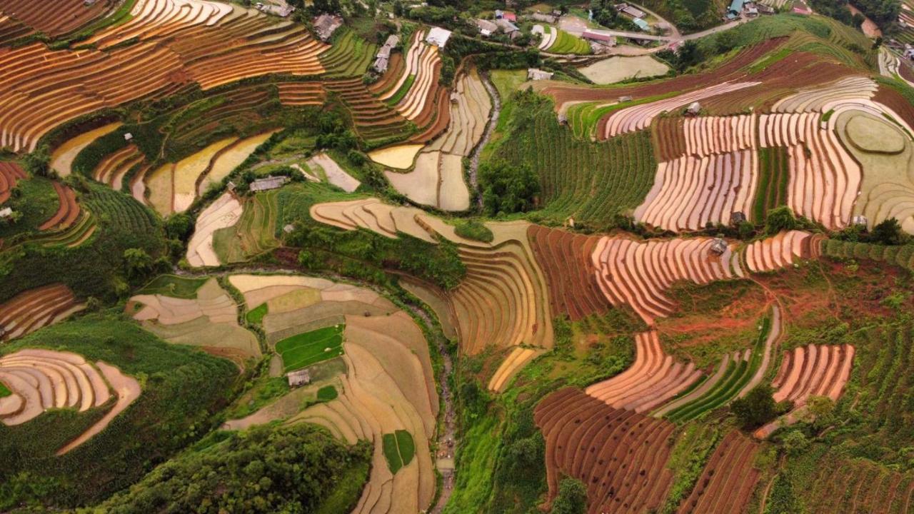 Dong Suoi H'Mong Homestay & Bungalow - Trek & Vegetarian Food Mu Cang Chai 外观 照片