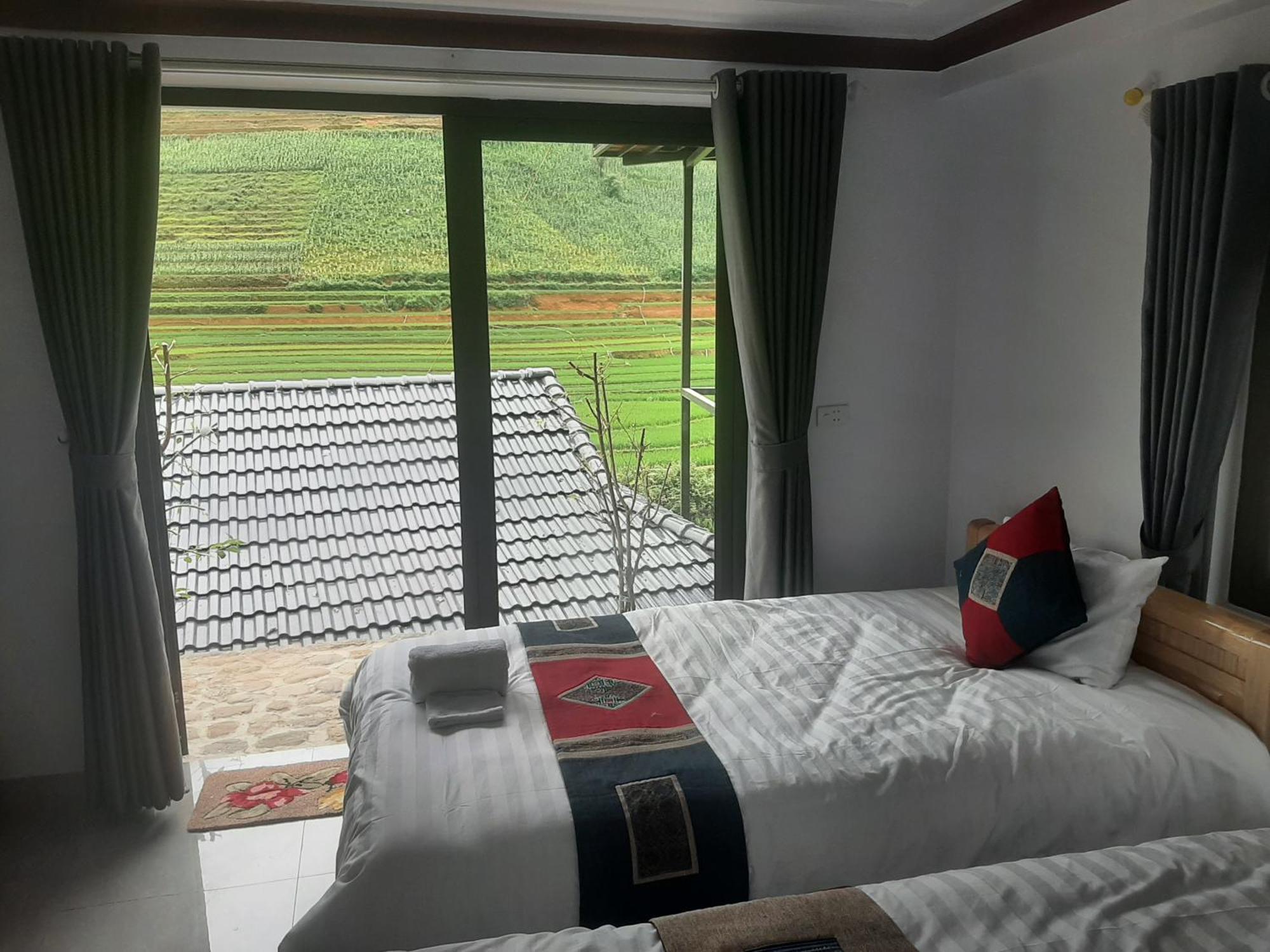 Dong Suoi H'Mong Homestay & Bungalow - Trek & Vegetarian Food Mu Cang Chai 客房 照片